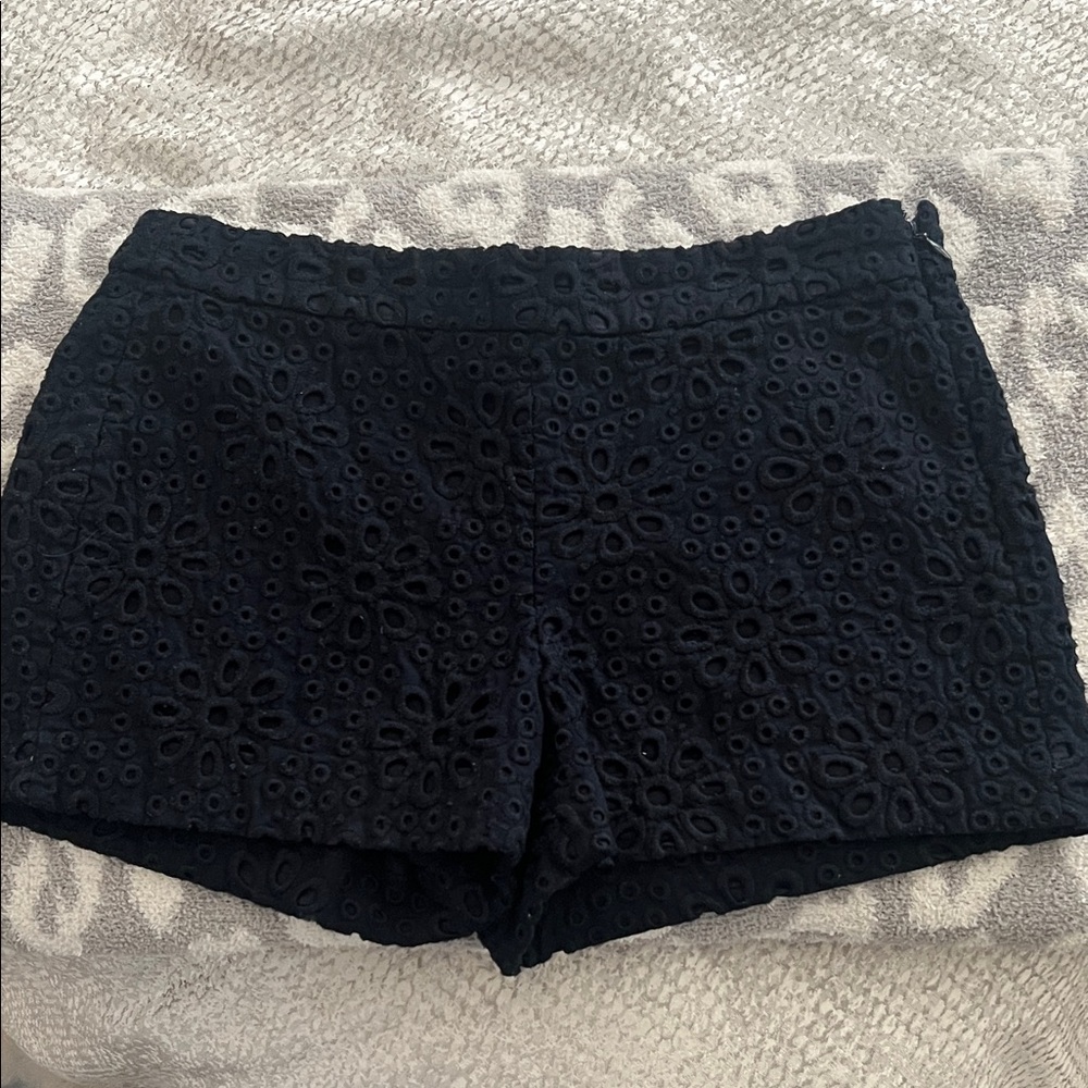 ☀️SUMMER☀️ - JCrew Navy Eyelet Women's Shorts- Size 2